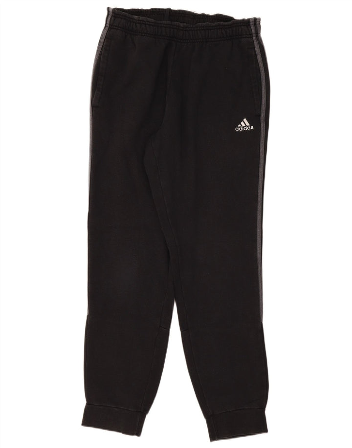 Adidas Pantalon de survêtement pour homme en coton noir moyen