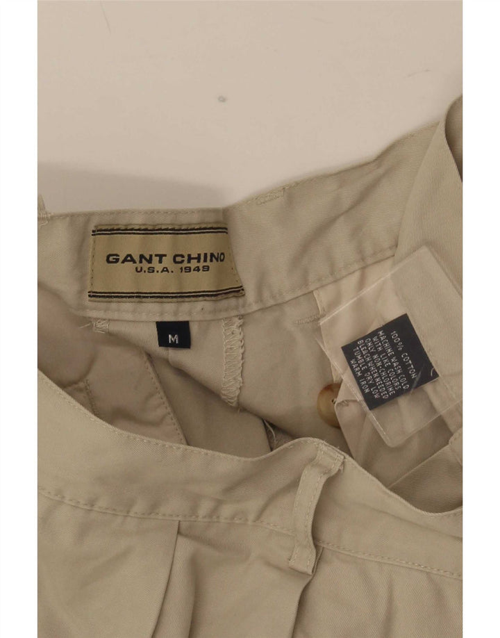 Gant Short Chino Pegged Homme Medium W32 Beige Coton