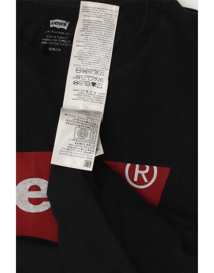 Nike T-shirt graphique pour homme en coton noir Taille S