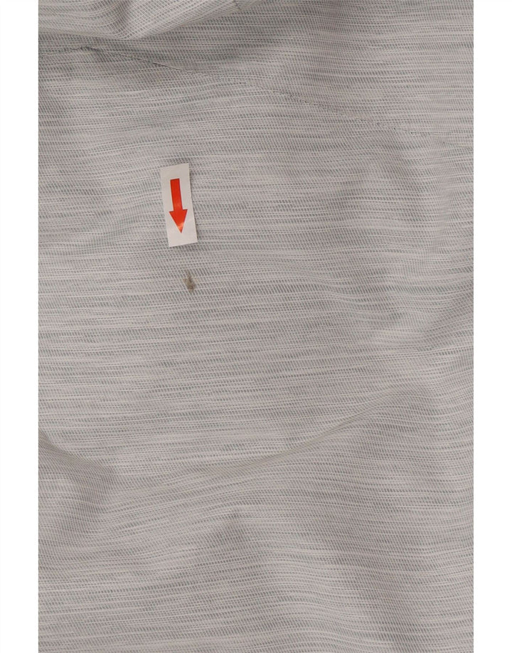 TCM Veste coupe-vent surdimensionnée à capuche pour femme IT 46 Grandes rayures grises