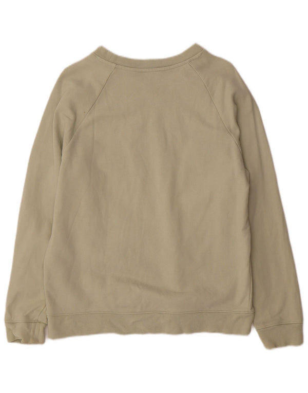 Levi's Sweat-shirt oversize graphique pour femme UK 10 Small Vert Coton