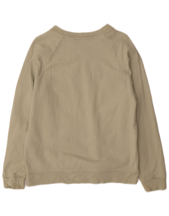 Levi's Sweat-shirt oversize graphique pour femme UK 10 Small Vert Coton