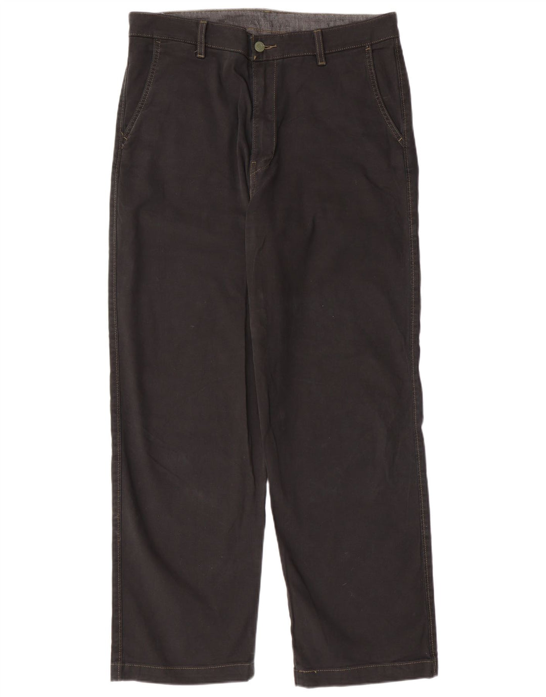 LEVI'S Pantalon Chino Droit 540 Homme W33 L29 Noir Coton