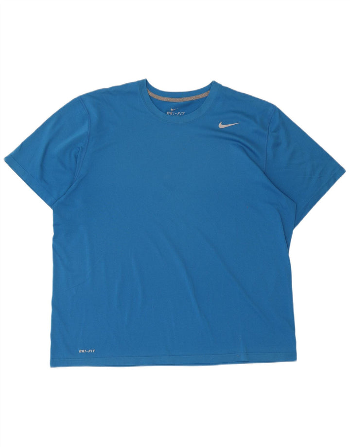 Nike T-shirt Dri Fit pour homme XL Bleu