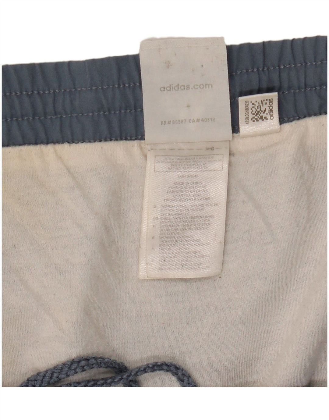 Adidas Short de sport pour homme XL Bleu Polyester