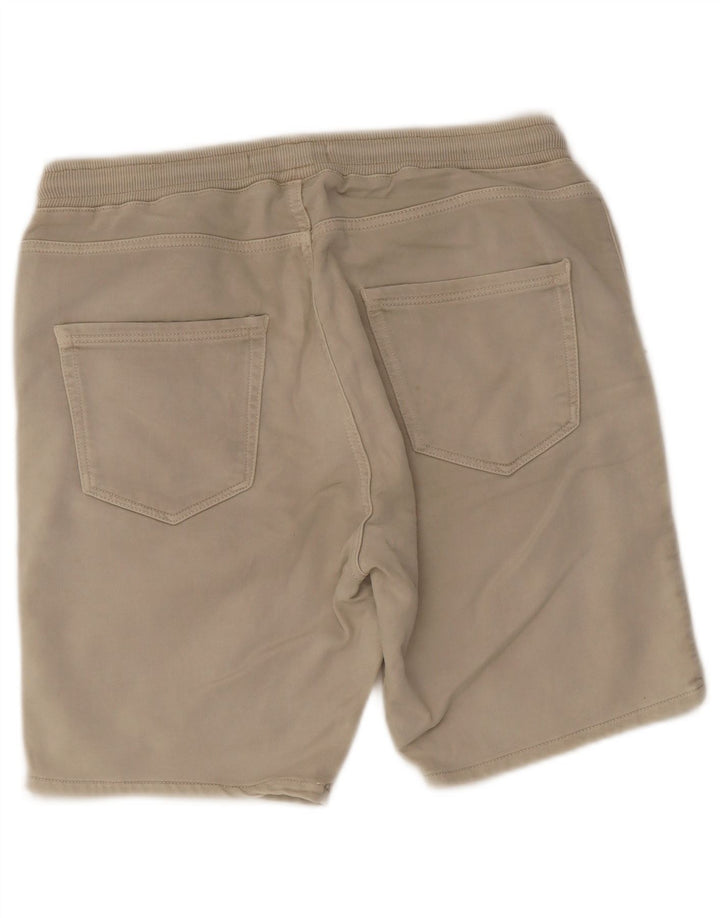 Zara Short Cargo Homme Large W32 Coton Beige