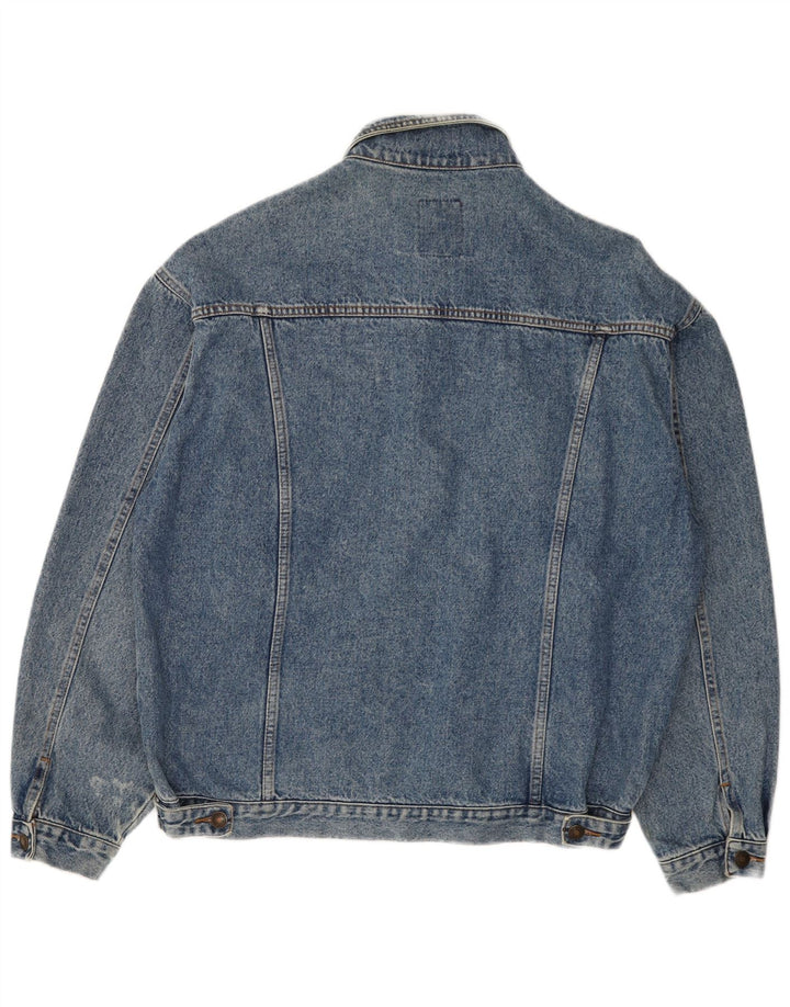 Casucci Veste en jean pour homme UK 42 XL Bleu