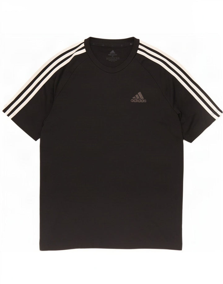 Adidas Hommes Aeroready T-Shirt Haut Petit Noir Polyester