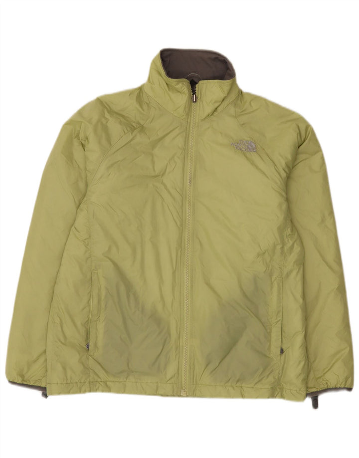The North Face Veste coupe-vent pour femme UK 16 Large Jaune Polyester