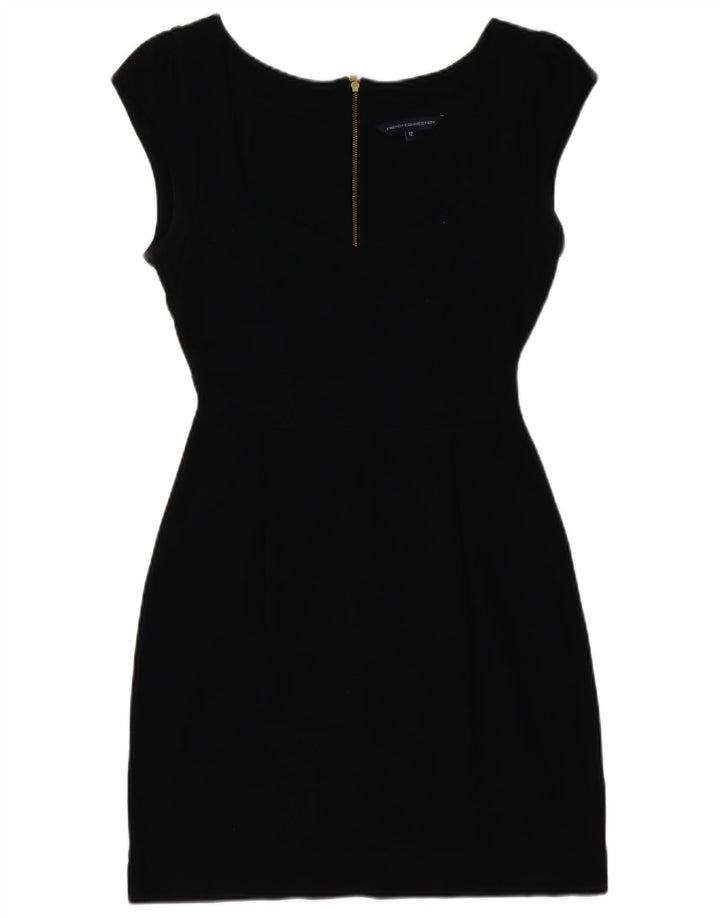 French Connection Robe fourreau pour femme UK 42 Medium Noir Viscose