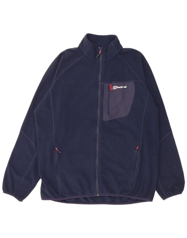 Berghaus Veste Polaire Homme UK 44 2XL Bleu Marine Polyester