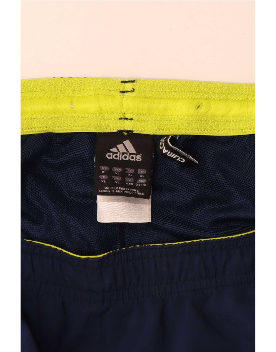 Adidas Homme Climacool Bermuda Sport Short XL Bleu Marine Polyester