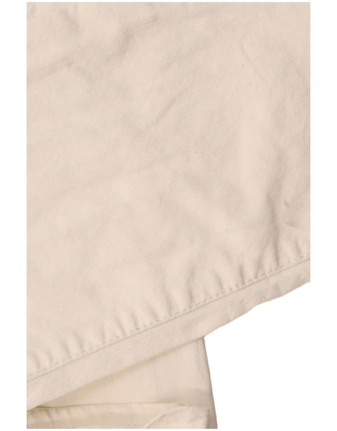 TRUSSARDI Jean Droit Homme W33 L33 Blanc Coton