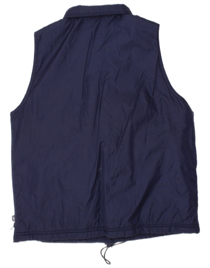 Ellesse Gilet rembourré pour garçon 10-11 ans Bleu marine Polyester