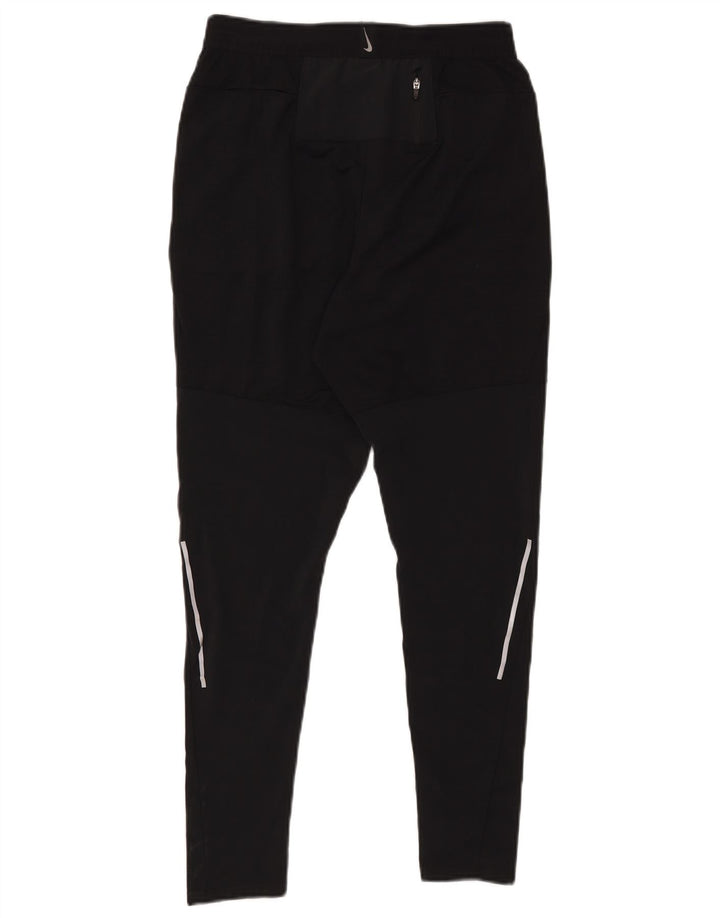 Pantalon de survêtement Nike Dri Fit pour femme UK 10 Small Noir Polyester