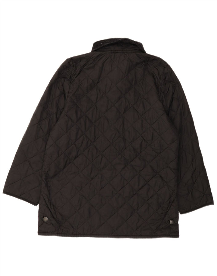 Barbour Veste matelassée pour garçons 13-14 ans XL Noir Polyamide