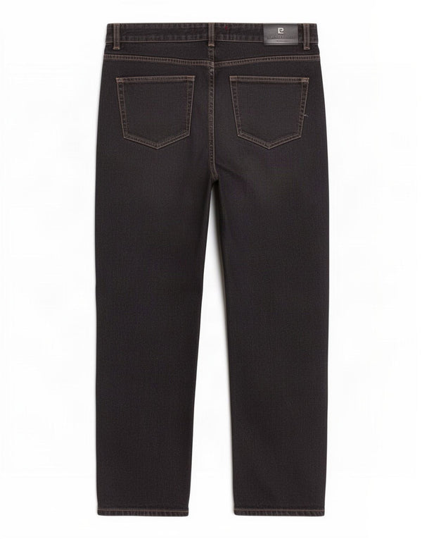 Pierre Cardin Jean droit homme W36 L32 coton noir