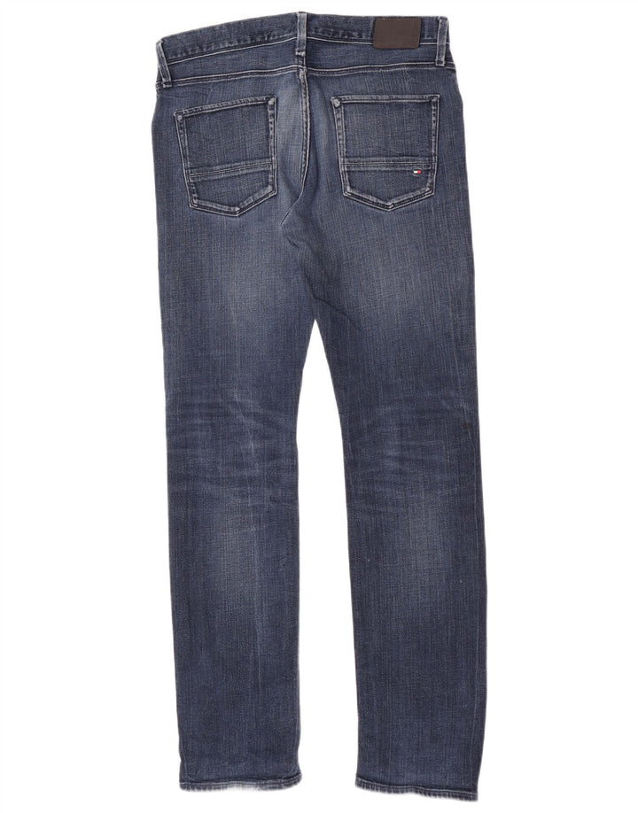 Tommy Hilfiger Jean droit Denton homme W33 L34 bleu coton