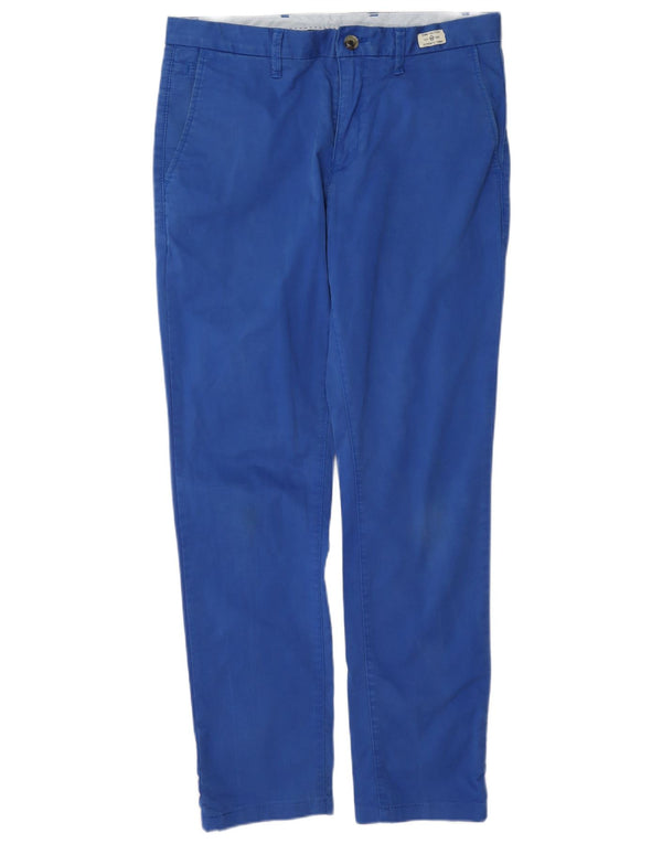Tommy Hilfiger Pantalon Chino Slim Homme W32 L32 Bleu Coton