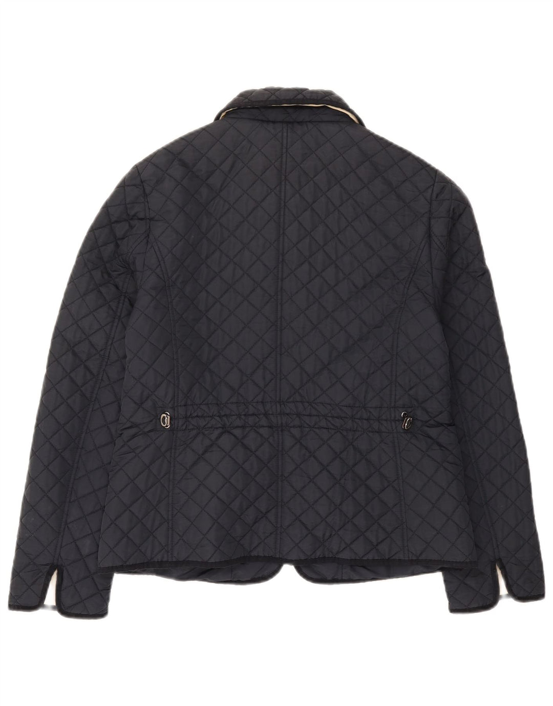Hobbs Veste matelassée pour femme UK 12 Medium Bleu Marine Polyamide