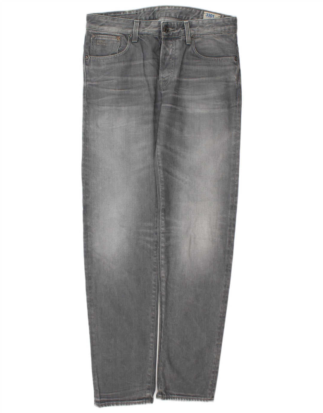 G-Star Jean Slim Homme W32 L34 Gris Coton