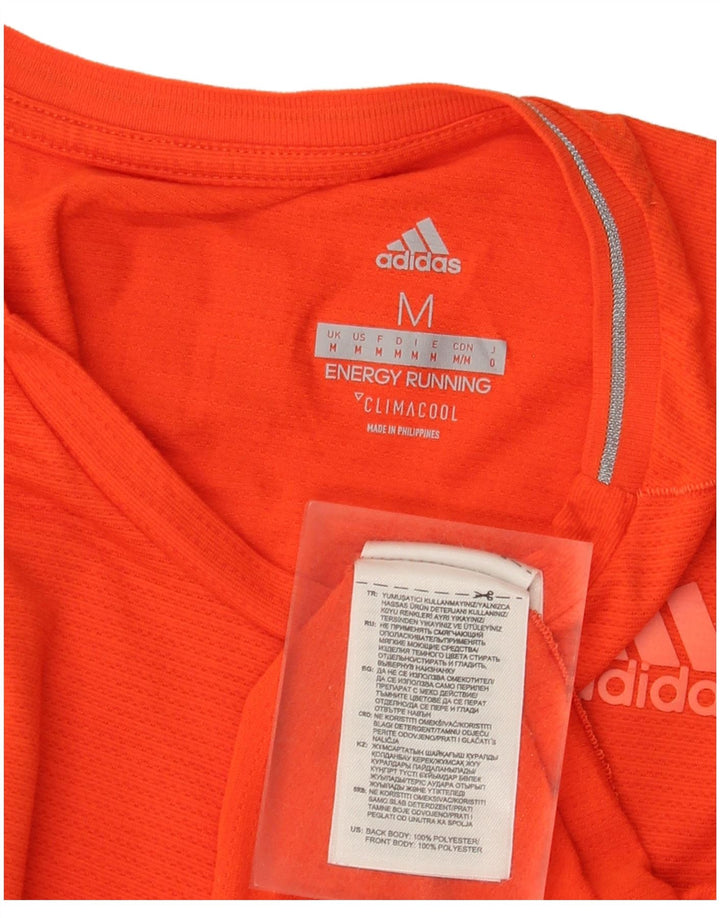Adidas Homme Climacool T-Shirt Haut Orange Moyen Polyester