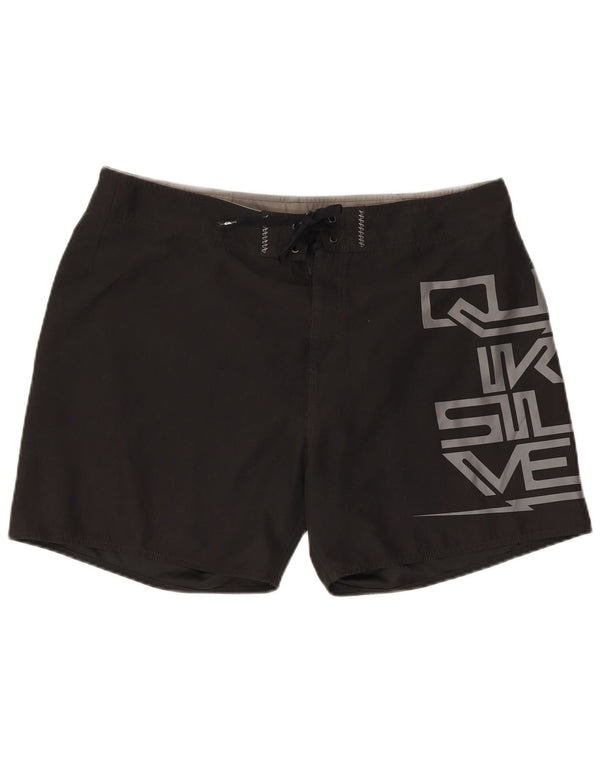 Quiksilver Short de Bain Graphique Homme XL Noir Polyester