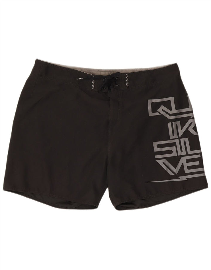 Quiksilver Short de Bain Graphique Homme XL Noir Polyester