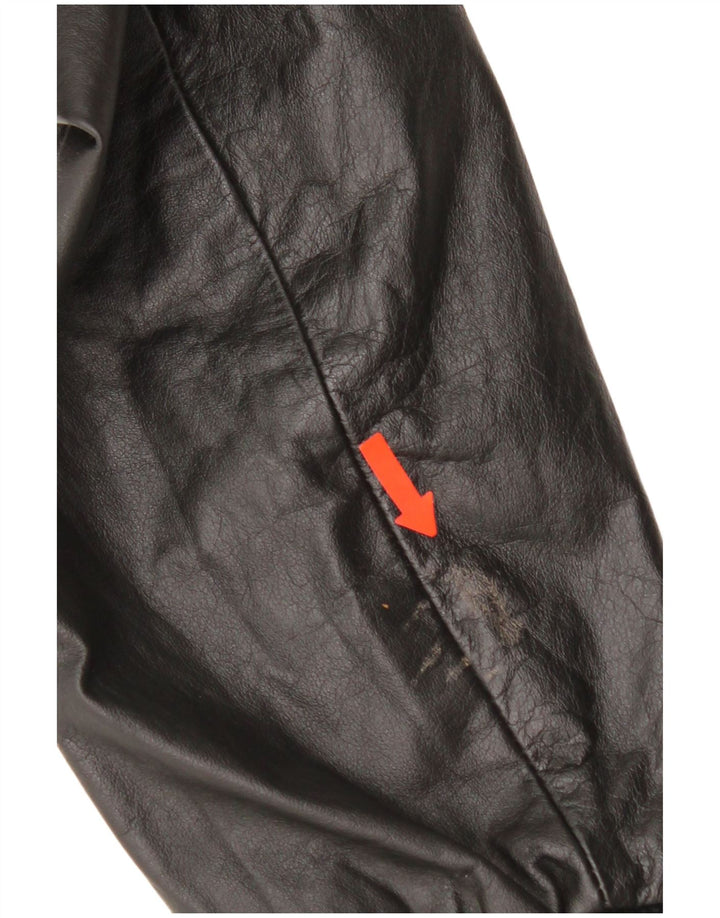 Piccini Veste en cuir pour homme IT 58 2XL Cuir noir