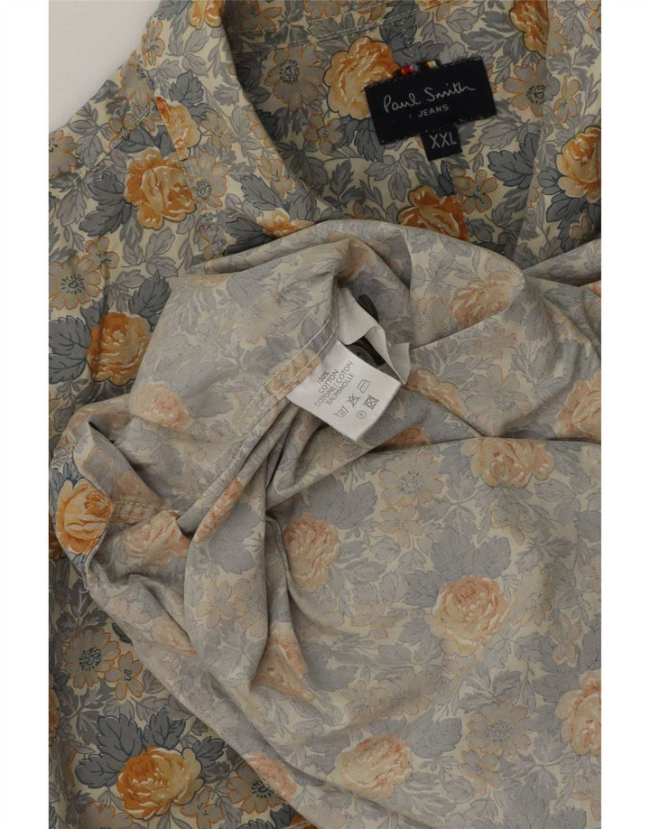 Paul Smith Chemise Homme 2XL Coton Floral Multicolore
