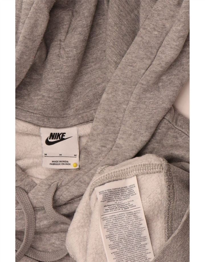 Nike Pull à capuche en coton moucheté gris moyen pour homme