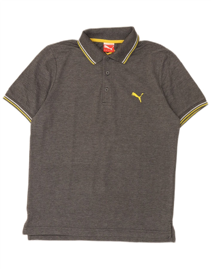 Puma Polo Homme Petit Gris Moucheté