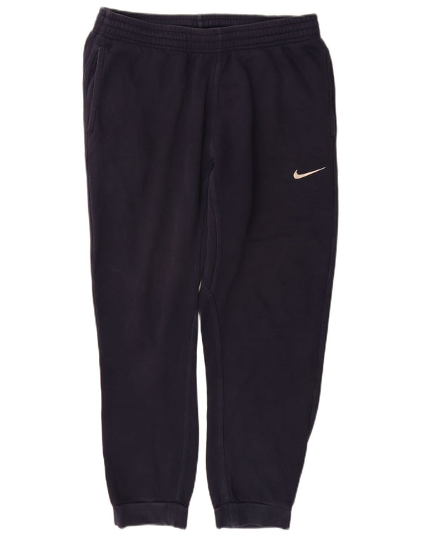 Nike Pantalon de survêtement pour homme en coton bleu marine moyen
