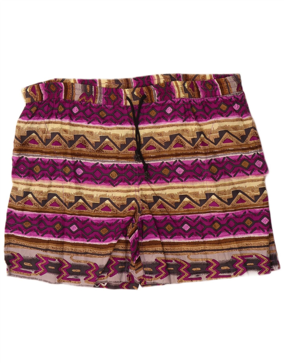 Santostefano Short de bain pour homme en coton Fair Isle multicolore