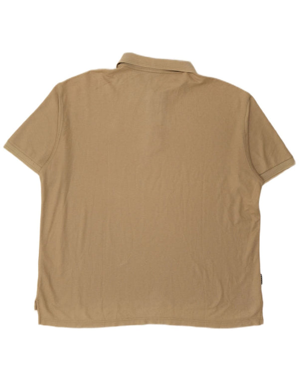 NIKE Polo Homme UK 45/47 XL Coton Beige