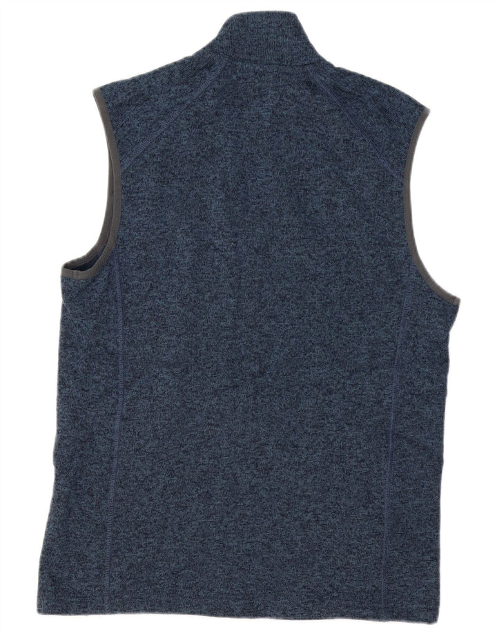 EDDIE BAUER Veste de survêtement sans manches pour homme Bleu moyen moucheté
