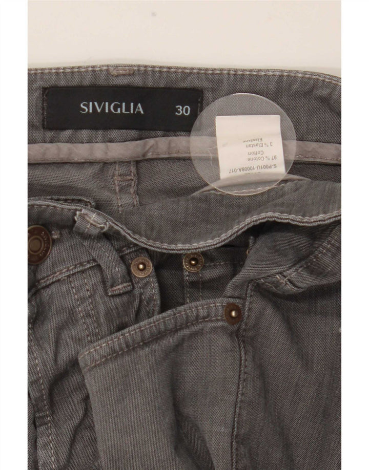 SIVIGLIA Jean Droit Homme W30 L32 Gris Coton