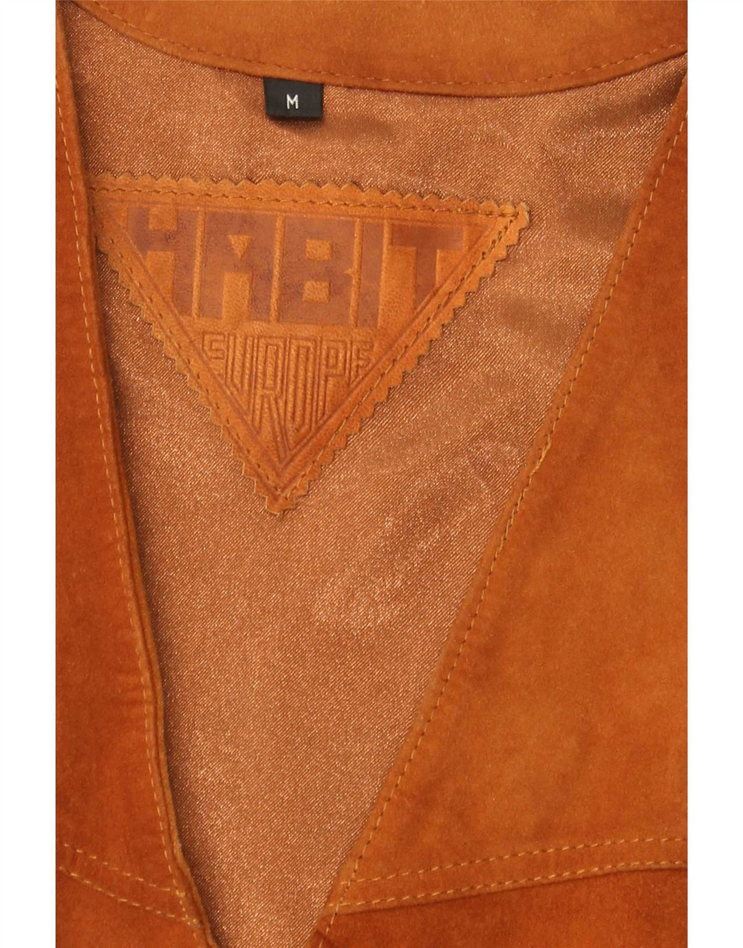 gilet en daim vintage pour hommes brun moyen