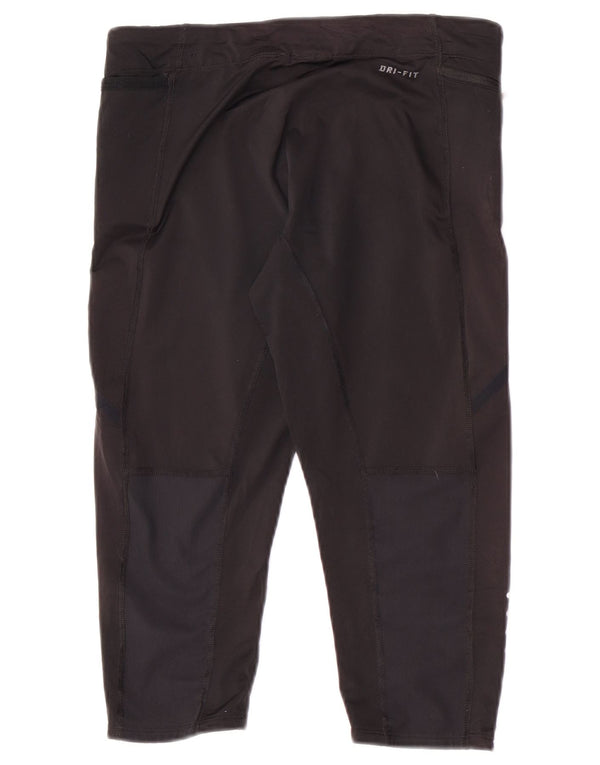 Nike Legging Capri Femme UK 8 Petit Noir