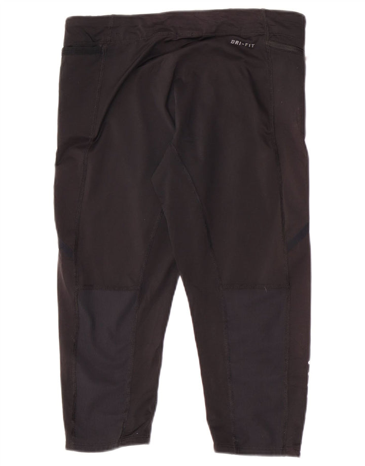 Nike Legging Capri Femme UK 8 Petit Noir