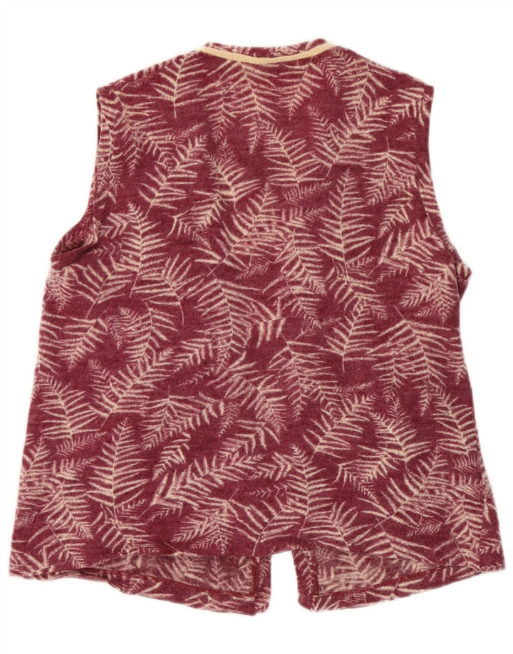 Hilton Ensemble 2 pièces pour femme UK 10 Petit motif floral bordeaux