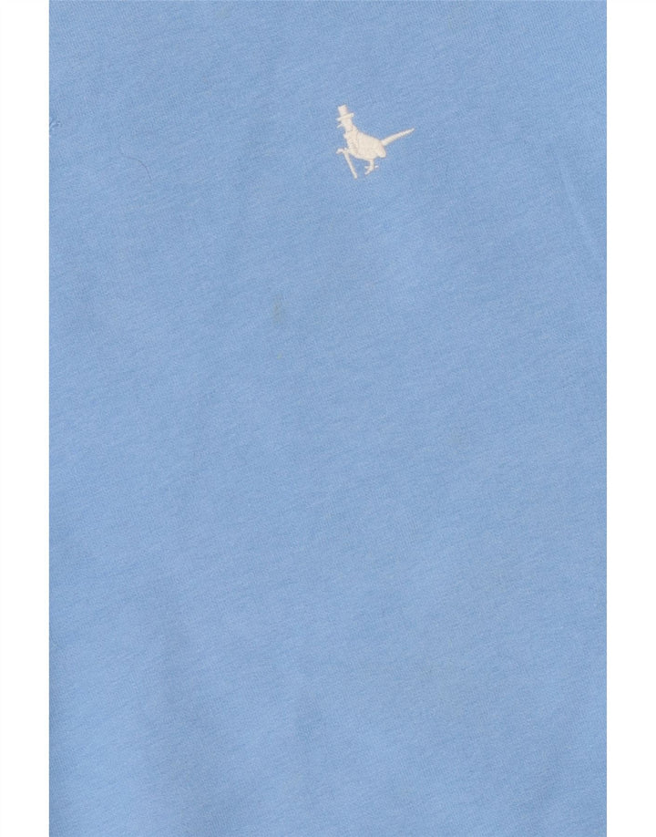Jack Wills Sweat-shirt surdimensionné pour femme UK 8 Petit Bleu Coton