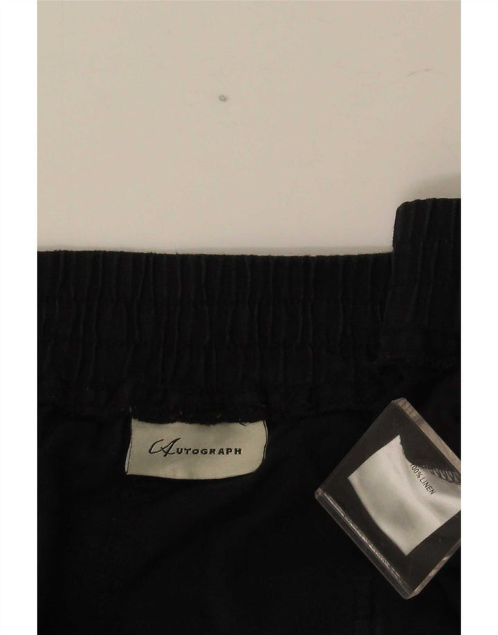 Marks & Spencer Short Chino Homme W52 5XL Lin Noir