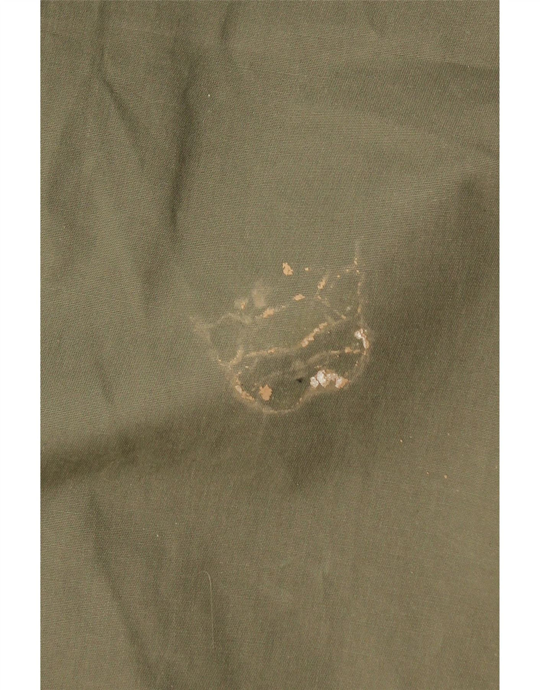 VINTAGE Veste militaire à capuche pour homme UK 42 XL Kaki