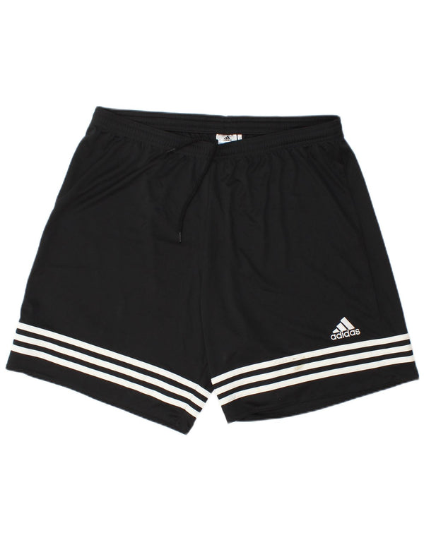 Adidas Short de Sport Homme XL W38 L7 Noir Rayé Polyester Sports