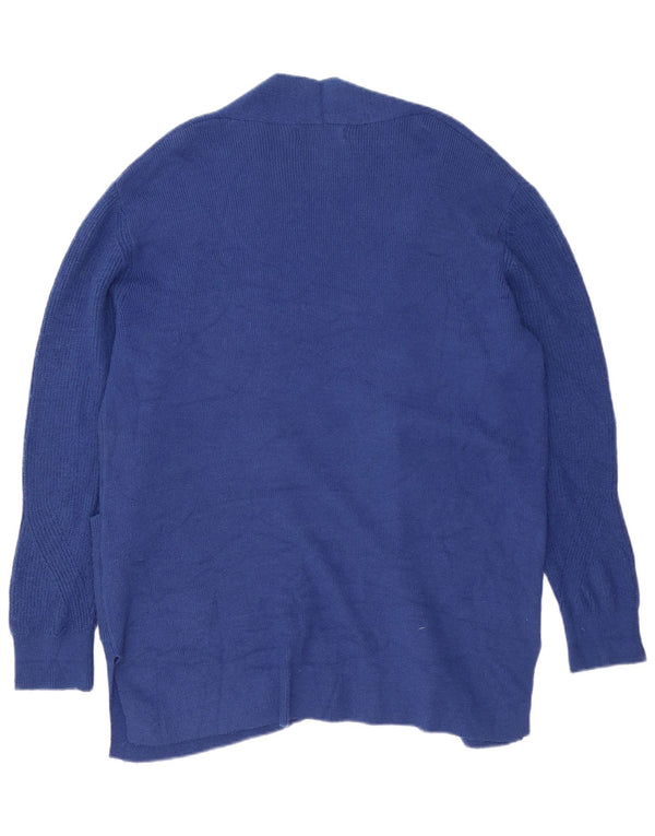 Marks & Spencer Pull cardigan long surdimensionné pour femme UK 16 Large Bleu