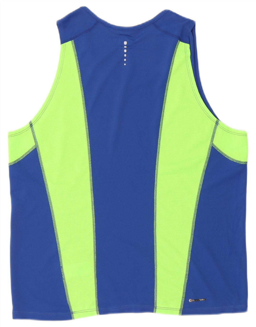 The North Face Débardeur pour homme Large Bleu Colorblock Polyester