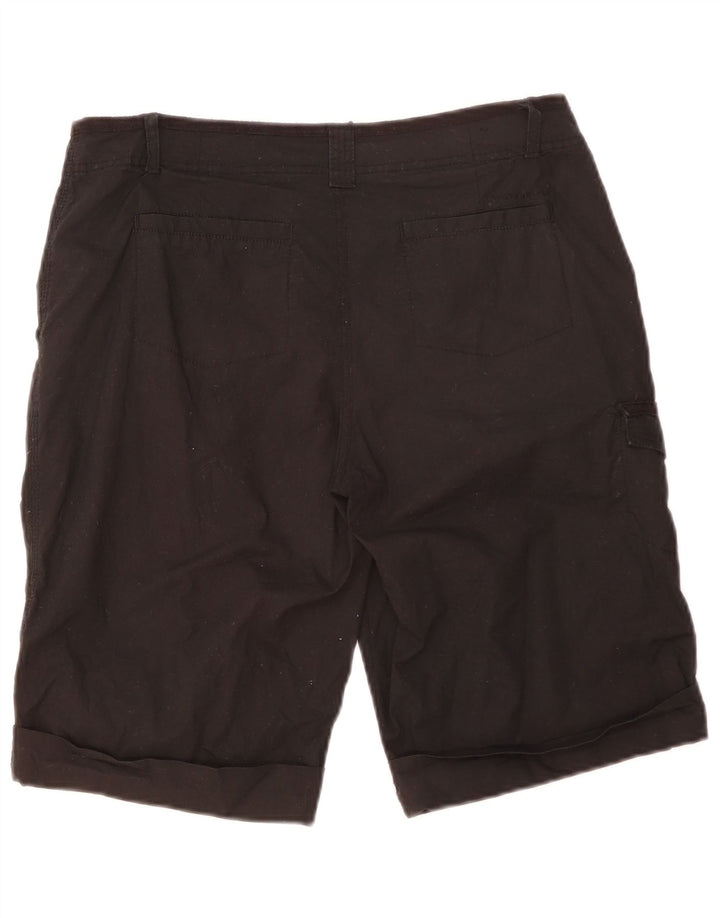 Dkny Short Cargo Femme US 8 Moyen W33 Coton Noir