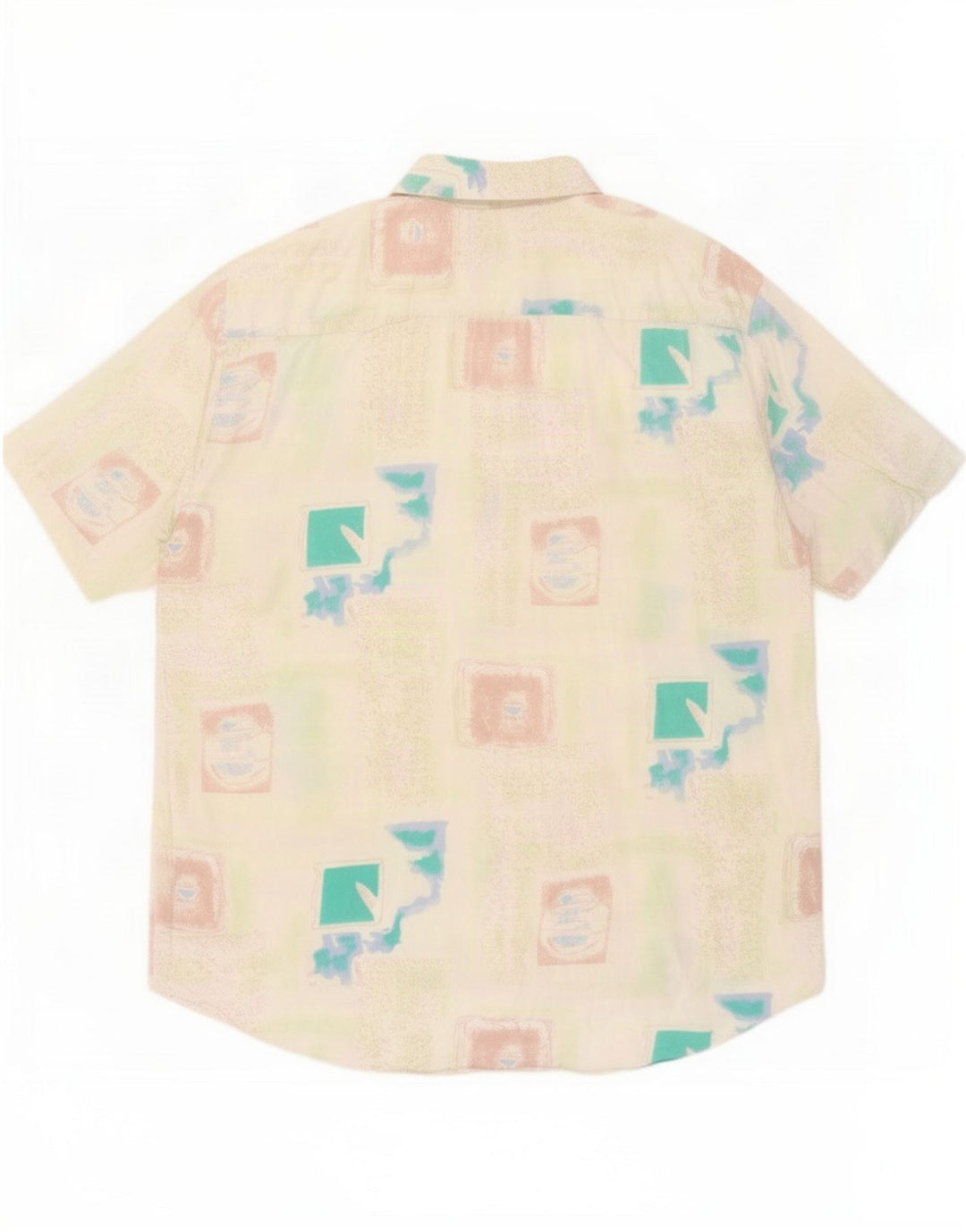 Rob Roy Chemise à manches courtes pour hommes Grand géométrique multicolore