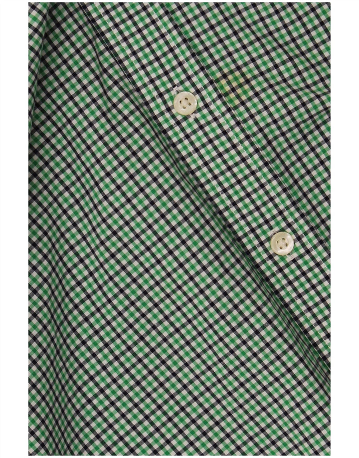 Gap Chemise Slim Fit XL Vert à Carreaux en Coton